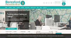 Desktop Screenshot of beresfordresidential.com